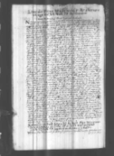 Korespondencja dotycząca sytuacji politycznej