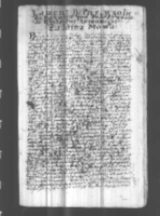 Lament R. Plitey w Kolie na Rokoszu pod Pokrzywnicą do Ryczerstwa koronnego Żałobna Mowa