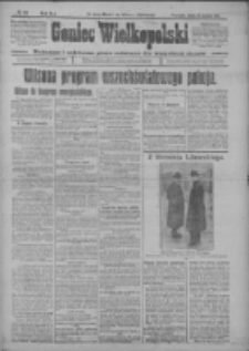 Goniec Wielkopolski: najtańsze i najstarsze pismo codzienne dla wszystkich stanów 1918.01.12 R.41 Nr10
