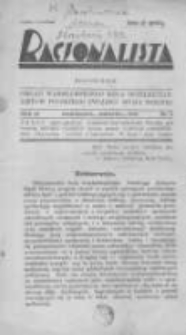 Racjonalista. 1932 R.3 nr3