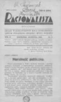 Racjonalista. 1932 R.3 nr4