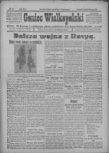 Goniec Wielkopolski: najtańsze i najstarsze pismo codzienne dla wszystkich stanów 1918.02.19 R.41 Nr41