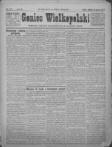 Goniec Wielkopolski: najtańsze pismo codzienne dla wszystkich stan&oacute;w 1922.01.29 R.45 Nr24