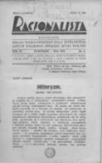 Racjonalista. 1933 R.4 nr5