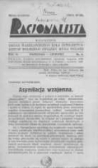 Racjonalista. 1933 R.4 nr6