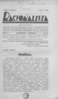 Racjonalista. 1933 R.4 nr8