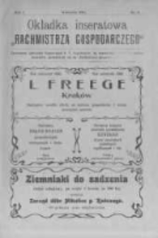 Rachmistrz Gospodarczy. 1907 R.1 nr8