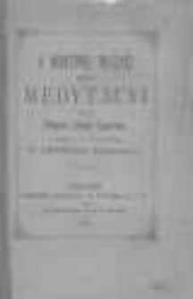 O modlitwie myślnej czyli medytacyi przez świętego Alfonsa Liguoriego