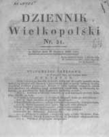 Dziennik Wielkopolski. 1830.12.31 nr21