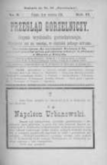 Przegląd Gorzelniczy. Organ Wydziału Gorzelniczego. 1896 R.2 nr9