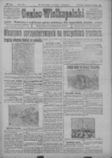 Goniec Wielkopolski: najtańsze i najstarsze pismo codzienne dla wszystkich stanów 1918.09.26 R.41 Nr221