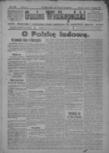 Goniec Wielkopolski: najtańsze i najstarsze pismo codzienne dla wszystkich stanów 1918.11.07 R.41 Nr256