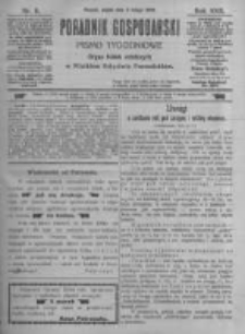 Poradnik Gospodarski. Pismo Tygodniowe. 1906.02.09 R.17 nr6