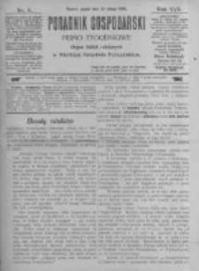 Poradnik Gospodarski. Pismo Tygodniowe. 1906.02.23 R.17 nr8