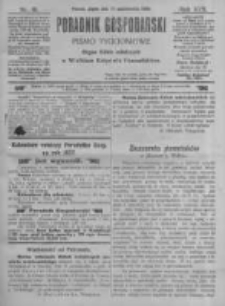 Poradnik Gospodarski. Pismo Tygodniowe. 1906.10.12 R.17 nr41