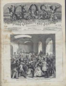 Kłosy: czasopismo ilustrowane, tygodniowe, poświęcone literaturze, nauce i sztuce 1874.05.16(28) T.18 Nr465
