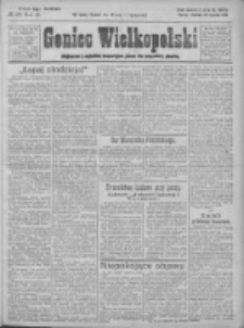 Goniec Wielkopolski: najtańsze i najstarsze bezpartyjne pismo dla wszystkich stanów 1924.01.20 R.47 Nr17