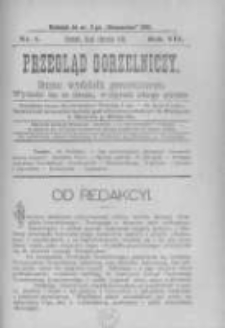 Przegląd Gorzelniczy. Organ Wydziału Gorzelniczego. 1901 R.7 nr1
