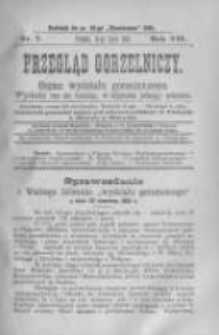 Przegląd Gorzelniczy. Organ Wydziału Gorzelniczego. 1901 R.7 nr7