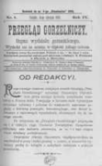 Przegląd Gorzelniczy. Organ Wydziału Gorzelniczego. 1903 R.9 nr1