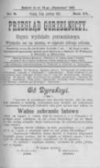 Przegląd Gorzelniczy. Organ Wydziału Gorzelniczego. 1903 R.9 nr6