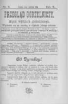 Przegląd Gorzelniczy. Organ Wydziału Gorzelniczego. 1904 R.10 nr6