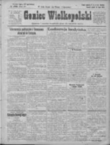 Goniec Wielkopolski: najtańsze i najstarsze bezpartyjne pismo dla wszystkich stanów 1924.07.25 R.47 Nr170