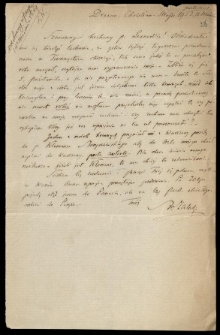 Listy od Zaleskiego Bronisława do Leonarda Niedźwieckiego