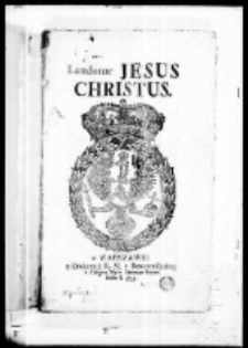 Porządek na Seymie Walnym elekcyi między Warszawą a Wolą dnia 25 Sierpnia roku Pańskiego 1733 postanowiony