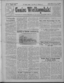 Goniec Wielkopolski: najtańsze i najstarsze bezpartyjne pismo dla wszystkich stanów 1927.01.11 R.50 Nr7