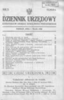 Dziennik Urzędowy Kuratorjum Okręgu Szkolnego Poznańskiego 1928.05.01 R.5 Nr5