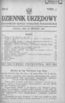 Dziennik Urzędowy Kuratorjum Okręgu Szkolnego Poznańskiego 1929.04.20 R.6 Nr7