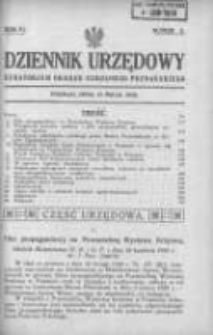 Dziennik Urzędowy Kuratorjum Okręgu Szkolnego Poznańskiego 1929.05.15 R.6 Nr8
