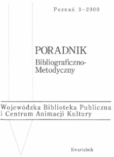 Poradnik Bibliograficzno-Metodyczny : 2000 z.3
