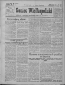 Goniec Wielkopolski: najtańsze i najstarsze bezpartyjne pismo dla wszystkich stanów 1927.01.27 R.50 Nr21