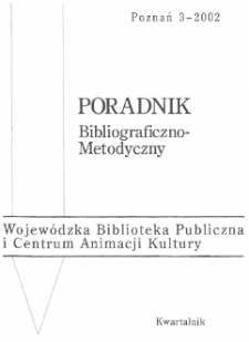 Poradnik Bibliograficzno-Metodyczny : 2002 z.3