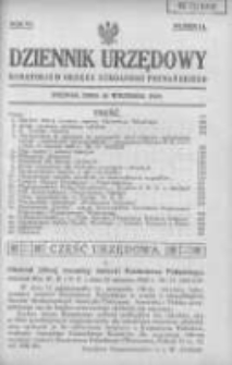 Dziennik Urzędowy Kuratorjum Okręgu Szkolnego Poznańskiego 1929.09.10 R.6 Nr14