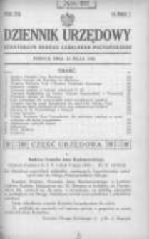 Dziennik Urzędowy Kuratorjum Okręgu Szkolnego Poznańskiego 1930.05.15 R.7 Nr7