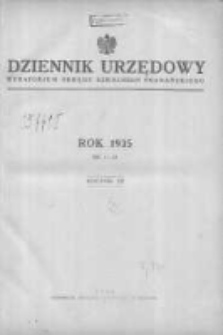 Dziennik Urzędowy Kuratorjum Okręgu Szkolnego Poznańskiego 1935.01.30 R.12 Nr1