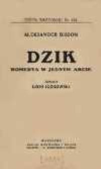 Dzik