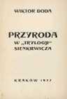 Przyroda w "Trylogji" Sienkiewicza