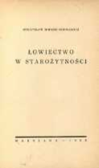 Łowiectwo w starożytności