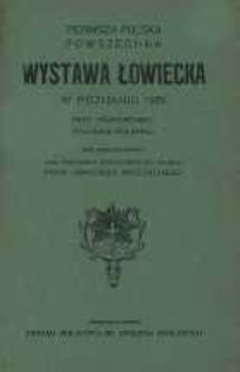 Pierwsza Polska Powszechna Wystawa Łowiecka w Poznaniu 1929