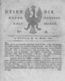 Dziennik Departamentu Kaliskiego. 1808.08.10 nr18