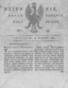 Dziennik Departamentu Kaliskiego. 1808.10.19 nr28