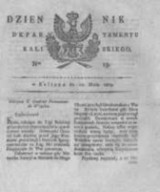 Dziennik Departamentu Kaliskiego. 1809.05.10 nr19