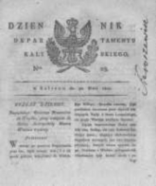 Dziennik Departamentu Kaliskiego. 1809.05.30 nr23