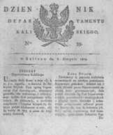 Dziennik Departamentu Kaliskiego. 1809.08.06 nr39