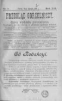Przegląd Gorzelniczy. Organ Wydziału Gorzelniczego. 1906 R.12 nr1