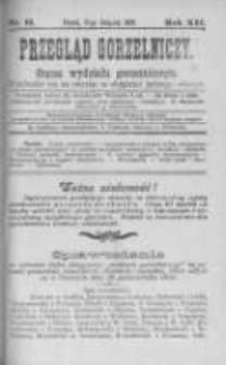 Przegląd Gorzelniczy. Organ Wydziału Gorzelniczego. 1906 R.12 nr11